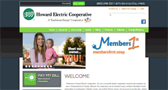 Desktop Screenshot of howardelectric.com